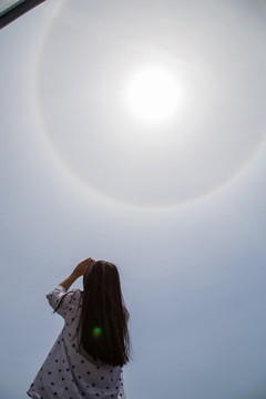杭州日暈
