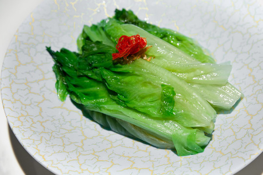 蔥油生菜