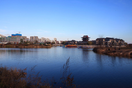 日照市東夷小鎮(zhèn)風光