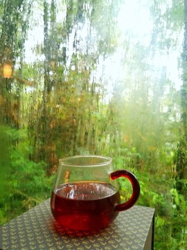 唯美茶湯特寫