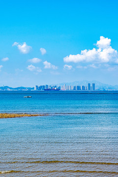青島八大關(guān)海邊風(fēng)光