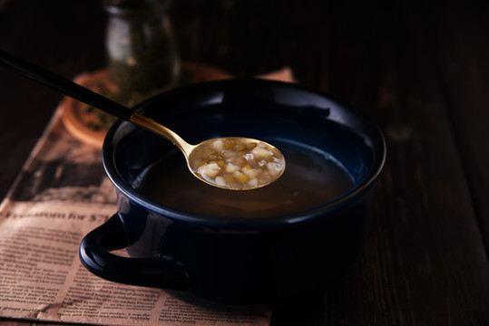 百合綠豆湯