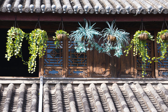 大理喜洲古鎮(zhèn)的中式建筑