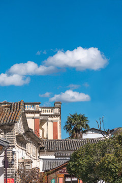 大理喜洲古鎮(zhèn)的中式建筑