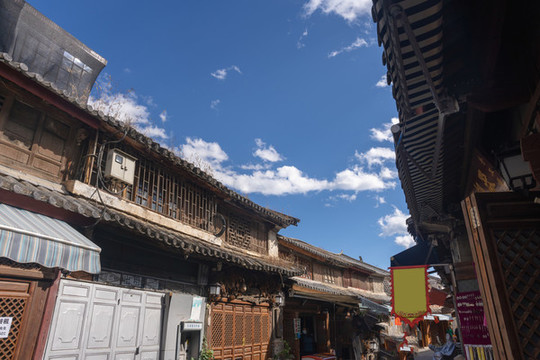 大理喜洲古鎮(zhèn)的中式建筑