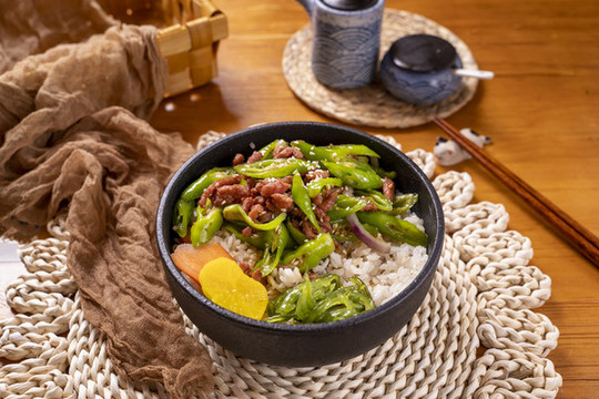 杭椒牛柳飯