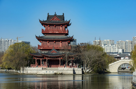 江蘇省淮安市里運(yùn)河文化長廊