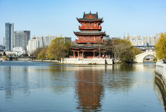 江蘇省淮安市里運(yùn)河文化長(zhǎng)廊