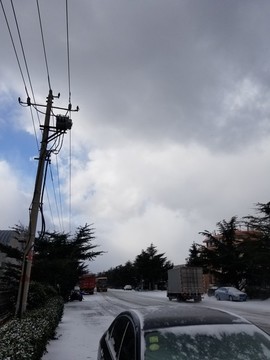 大雪天