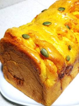 烘焙美食南瓜瓜子吐司