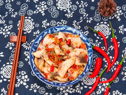 香辣魚片家常菜品
