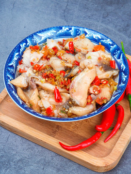 香辣魚片家常菜品