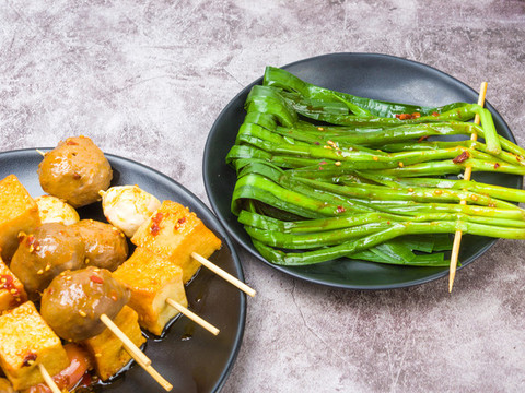 燒烤烤串丸子組合