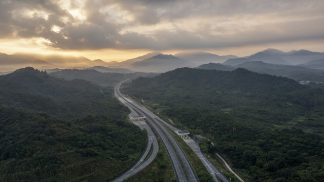 廣州從化白田崗立交橋