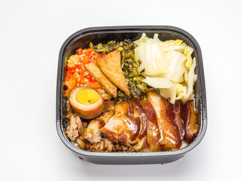 外賣便當(dāng)快餐豬腳飯