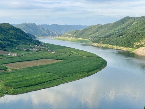 渾江大拐彎