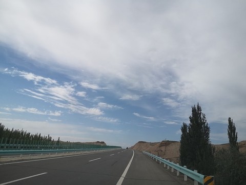 高速路上