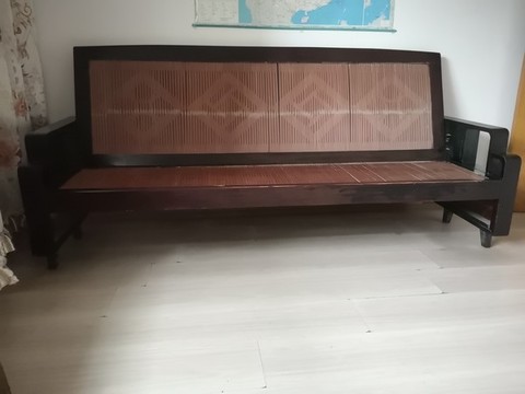 老家具竹沙發(fā)