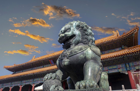 故宮銅獅子
