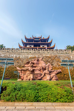 中國湖南長沙天心公園天心閣