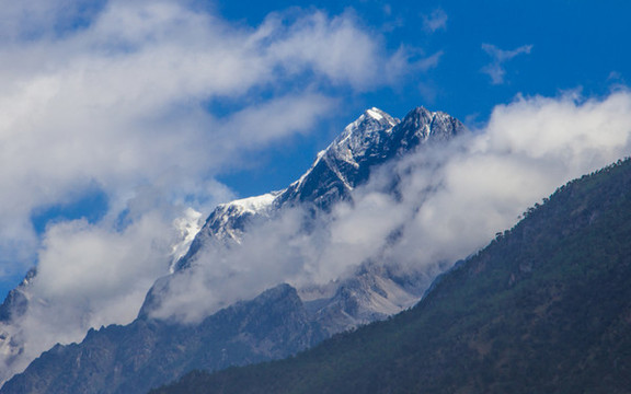 白馬雪山