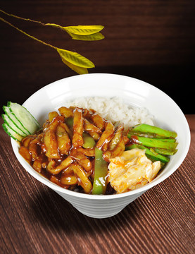 醬燒茄子飯