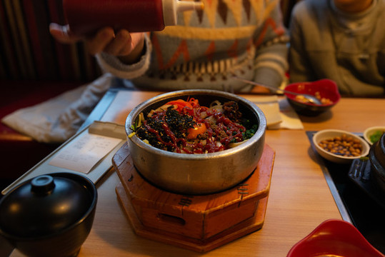 五色全州拌飯