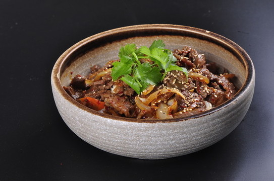 孜然牛肉蓋飯