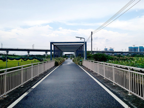 光明田園小鎮(zhèn)步道