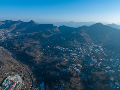 濟南山區(qū)盤山路