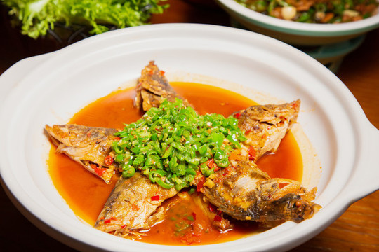 香辣鯽魚