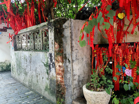甘坑客家小鎮(zhèn)一角