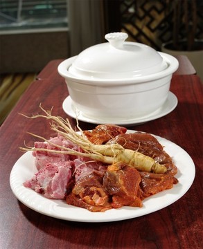 鮮人參燉瘦肉