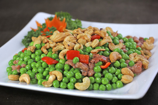 甜豆牛仔粒
