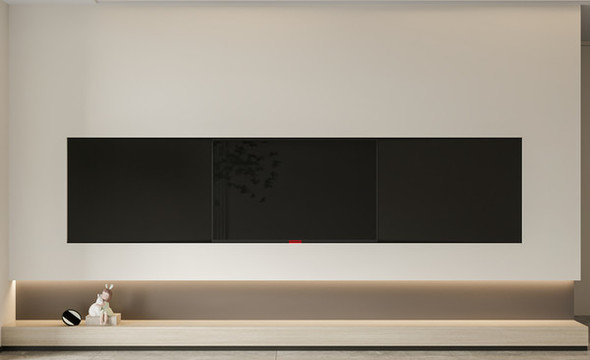 現(xiàn)代客廳沙發(fā)電視背景墻