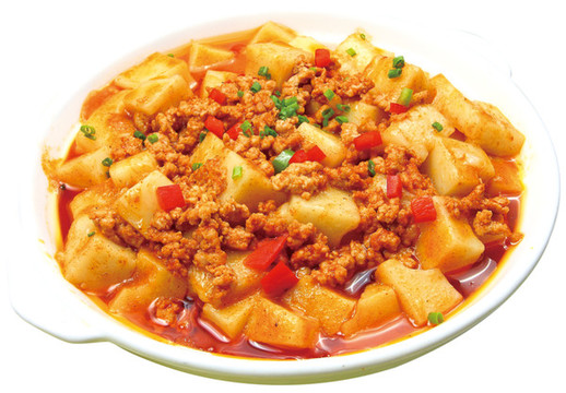 肉沫米豆腐