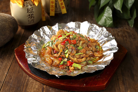 鐵板牛筋