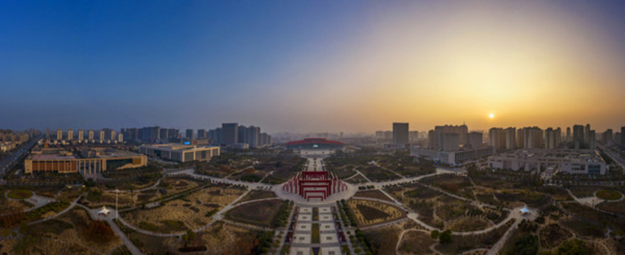 寬幅信陽百花園全景大圖