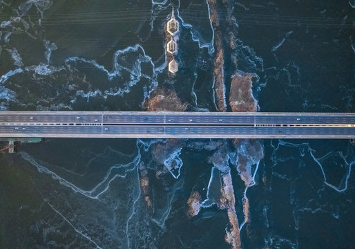 天津團泊新橋航拍風光