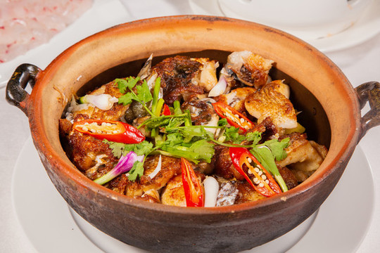 生焗鯇魚