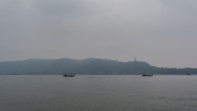 煙雨西湖
