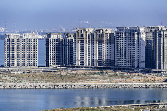 建設(shè)中的中國(guó)海南省海花島風(fēng)景