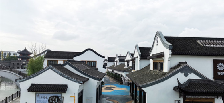 江南古鎮(zhèn)中特色拱橋