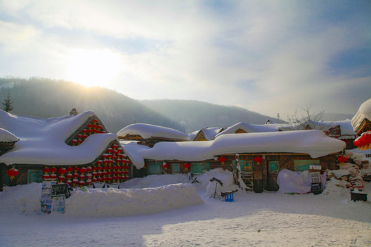 牡丹江雪鄉(xiāng)雪房子東北旅游