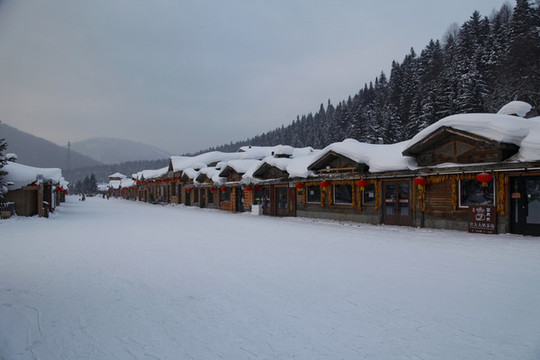 中國雪鄉(xiāng)雙峰林場雪房子旅游