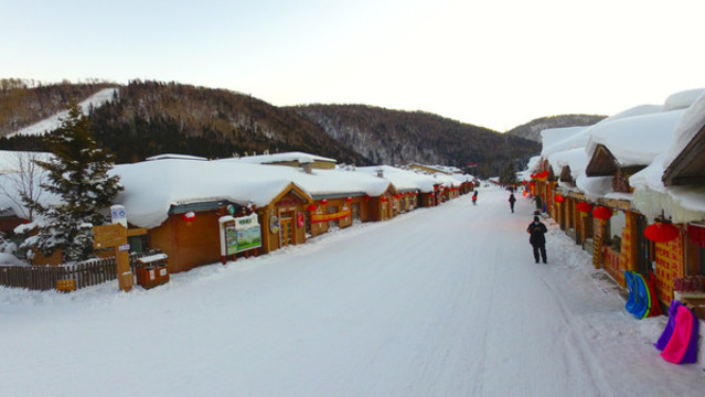 中國(guó)雪鄉(xiāng)東北旅游雪景