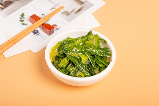 清炒油麥菜