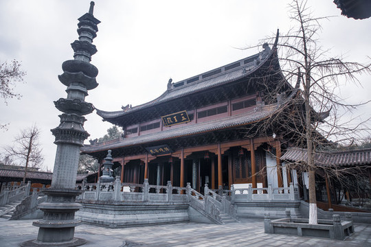 西湖錢(qián)王祠五王殿