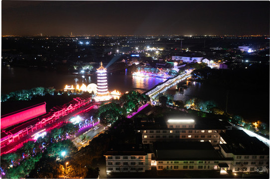 周莊夜景