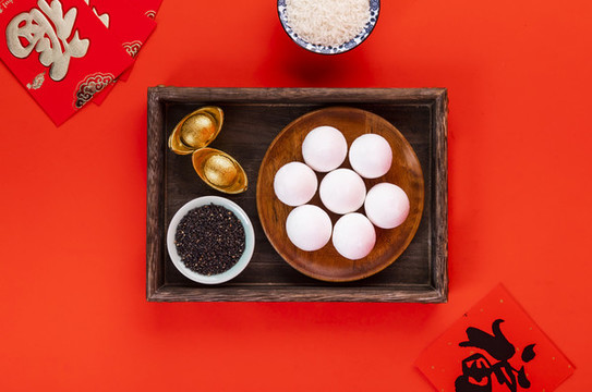 元宵節(jié)湯圓美食攝影